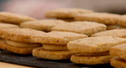 Liam’s coffee malted pecan shorties on The Great British bake Off 2017