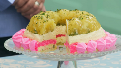 Stacey’s showstopper tropical  trifle terrine on The Great British Bake Off 2017