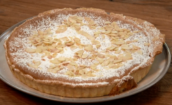 The Boyes bakewell tart with homemade jam on The Big Family Cooking Showdown