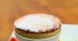 The Boyes Family banana and passion fruit souffle with ice cream on The Big Family Cooking Showdown