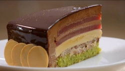 Entremet cake on The Great British Bake Off 2017 final