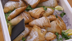 Liam’s ‘Morning Delivery’ sfogliatelle on The Great British Bake Off 2017