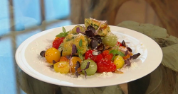 Donna hay Cheat’s ricotta and cherry tomato gnocchi on Saturday kitchen