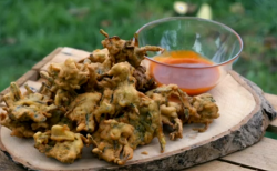 Nadiya Hussain’s lablab beans pakora on The One Show