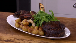 James Martin’s Tomahawk beef with bearnaise sauce on Saturday Morning with James Martin