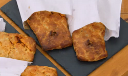 Steven’s ‘Mediterranean medley’ Bedfordshire clangers on Bake Off