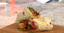 Rebecca Seal Vegan doner kebab on Sunday Brunch