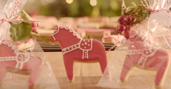 Vanessa Dennetti Swedish dala horse  biscuits on The Hairy Bikers Home for Christmas