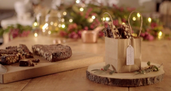 Lisa’s Italian panforte gifts on  The Hairy Bikers Home for Christmas