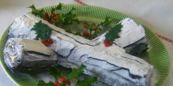 Kirstie Allsopp chocolate yule log recipe on Kirstie’s Handmade Christmas