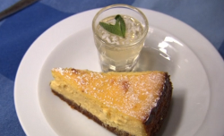 James Strawbridge kernow cheesecake with mojito glaze on The Hungry Sailors