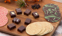 Charlotte Flower’s chocolate ganache with juniper berries on Countryfile