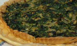 Danielle’s Corsican Swiss chard and onion tart on the Hairy Bikers’ Mediterranean Ad ...