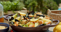 The hairy bikers frutti di mare with saffron fregola pasta