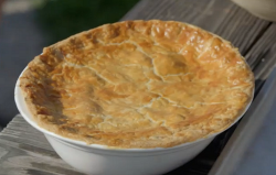 Steak and seaweed pie on on Jamie and Jimmy’s Friday Night Feast