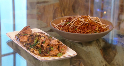 Ken Hom chicken in black bean sauce on Saturday Kitchen