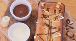 Jamie Laing banana loaf cake on The Great Celebrity Bake Off Stand Up to Cancer