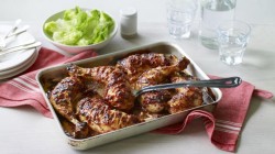 Mary Berry sticky chicken with honey and mustard