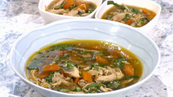 Melissa Hemsley Filipino chicken tinola soup on Sunday Brunch