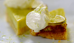 Dr Alison Barnes’ key lime pie with hazelnuts and almonds dessert on The Truth About carbs