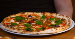 Anthony Costa’s Sourdough pizza on Get A Holiday Body