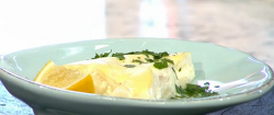 Jenny Crane’s fish custard on Sunday Brunch