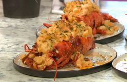 Pritesh Mody’s lobster  Mac n cheeses on Sunday Brunch