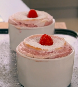 Tilly’s raspberry souffle on Matilda and the Ramsay Bunch