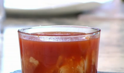 Jenny Crane’s tomato and egg jelly on Sunday Brunch