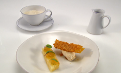 Selin Kiazim moment of peace dessert on Great British Menu