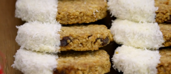 Imelda’s cherry and white chocolate oatmeal biscuits on the Great British Bakeoff 2018