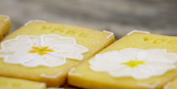 Kim-joy’s orange blossom York biscuits on the Great British Bake Off 2018