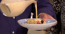 The crumble that made John Torode cry on This Morning