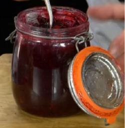 James Martin blackberry and sloe gin jam on James Martin’s Saturday Morning