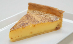 John Partridge egg custard tart with nutmeg on Celebrity Masterchef 2018 Final