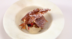 Andrew Sheridan Nurse Onions Rice Pudding on Great British Menu