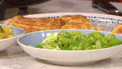 Phil Vickery’s student survival guide pasta with green peas on This morning