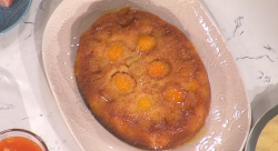 Phil Vickery slow cooker apricot caramel sponge pudding on This Morning