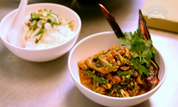 Clare Smyth Charred Chilli Chicken with Jasmine Rice on James Martin’s Saturday Morning