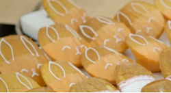 Kim-Joy’s orange bunny Madeleines on the Great British Bake Off 2018