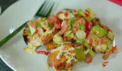 Poppy’s sweet potato nachos on Eat Well for Less?