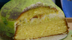 Kim-Joy’s passionfruit cake on the Great British Bake Off 2018 Final