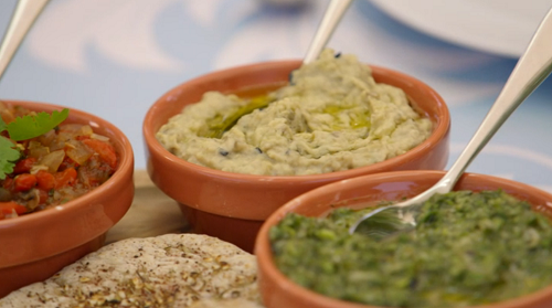 Paul Hollywood Pitta Bread With 3 Dips On The Great British Bake Off 2018 Final Sharingboost 9959