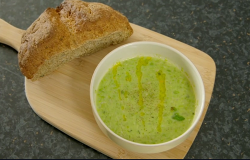 Gary and Gregg’s peas soup with soda bread on Eat Well For Less?