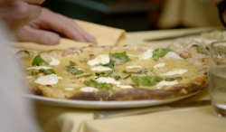 Gordon Ramsay lemon curd sourdough pizza on Gordon, Gino and Fred: Road Trip