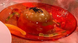 Phil Vickery Halloween spider’s nest jelly on This Morning