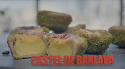 Liam Charles pastel de baklava (Portuguese custard Tart) on Liam Bake