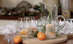 Kirstie Allsopp’s festive ice cubes on Kirstie’s Handmade Christmas