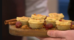 Adria Wu superfoods mince pies on Sunday Brunch