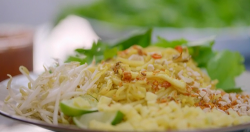 Nadiya Hussain squid pad Thai on Nadiya’s Asian Odyssey